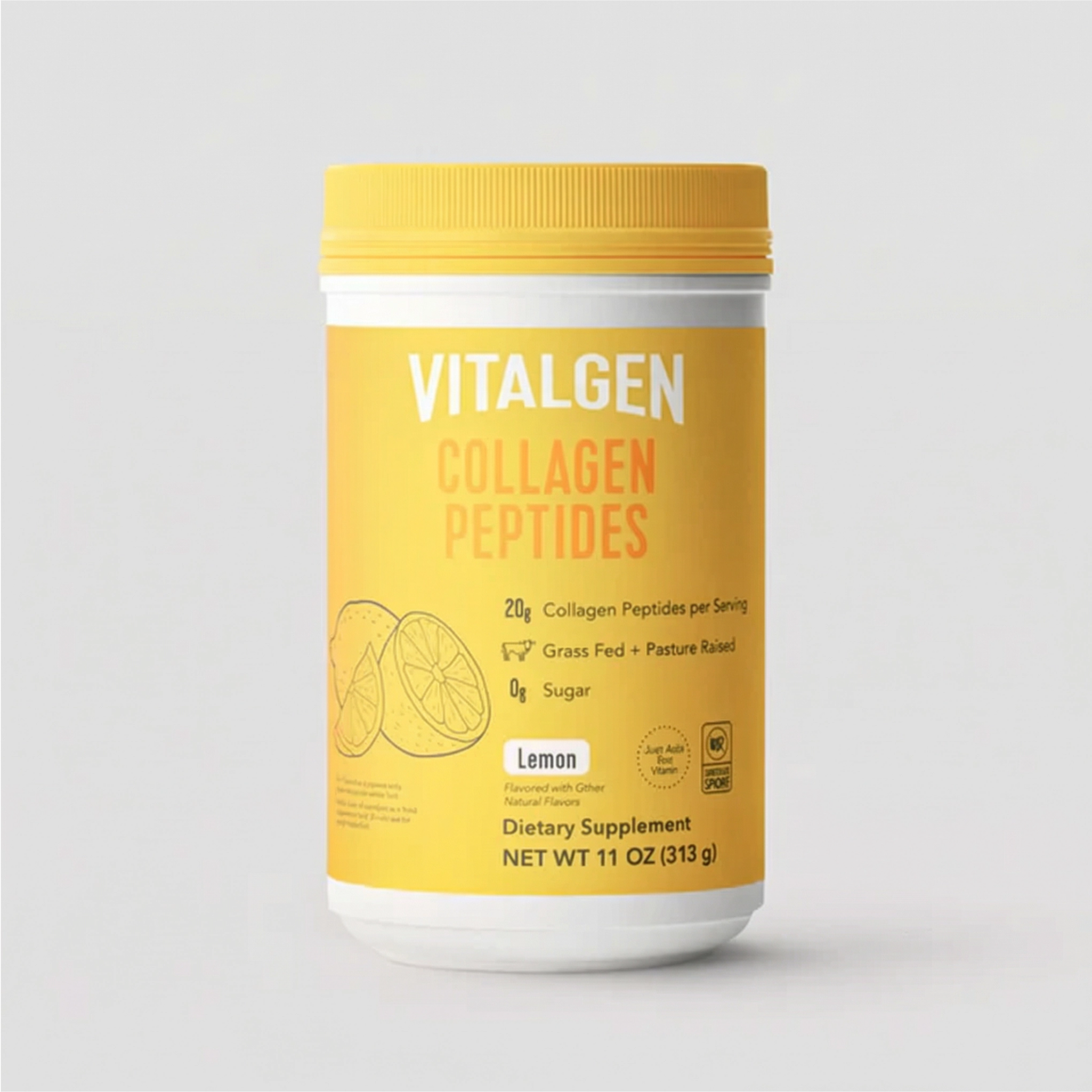 Lemon Collagen Peptides