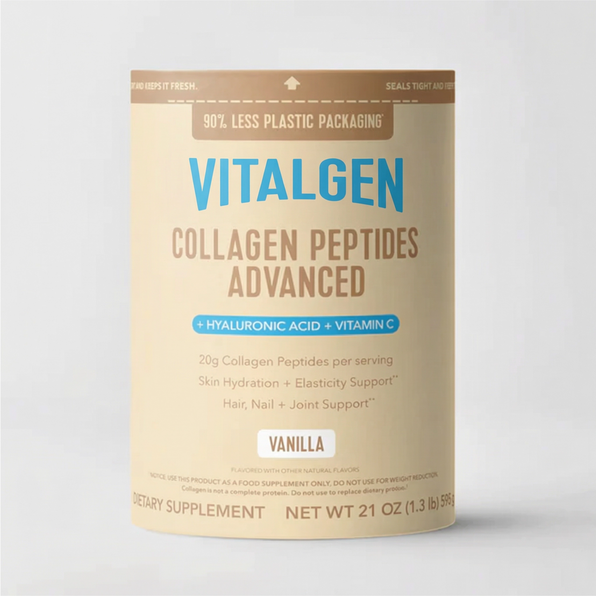 Vanilla Collagen Peptides Advanced