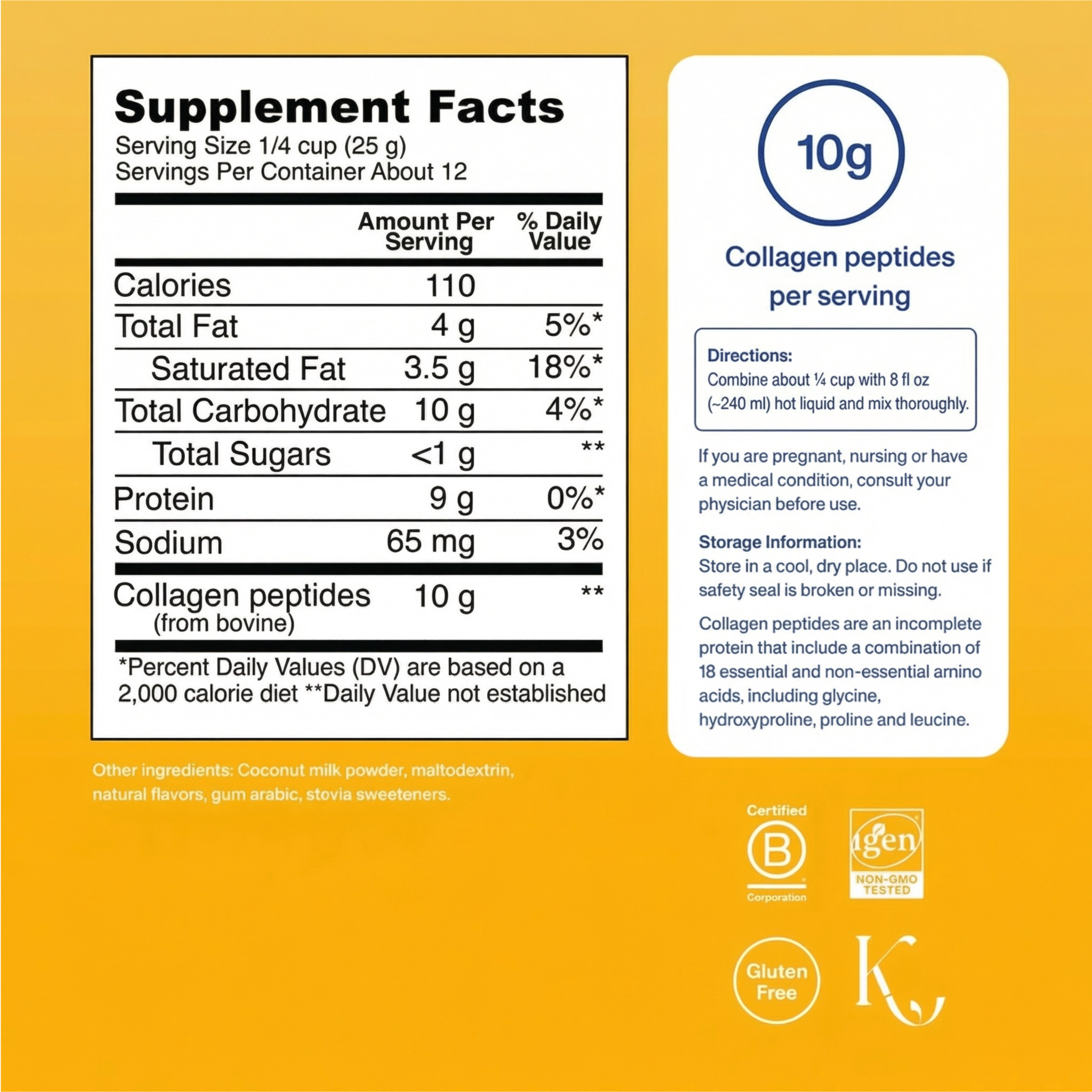 Vanilla Collagen Creamer