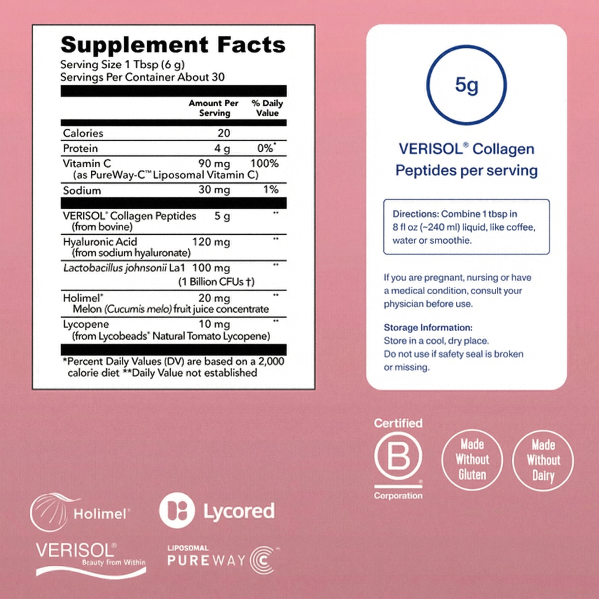 Skin Hydration & Antioxidant Support