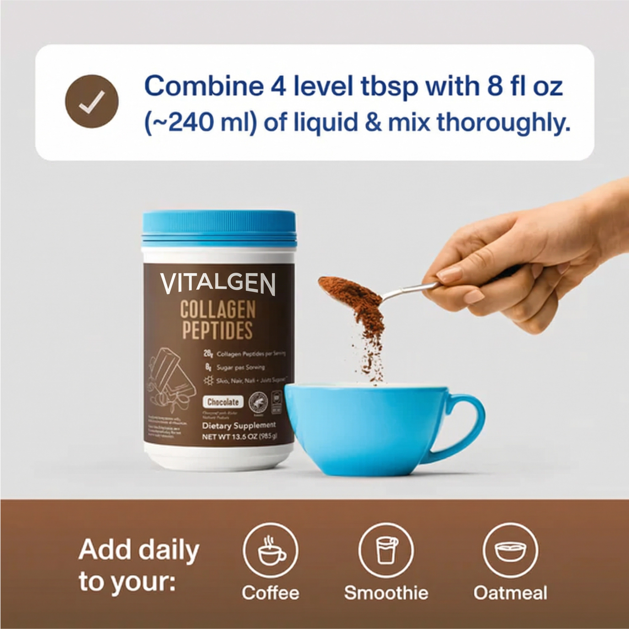 Chocolate Collagen Peptides